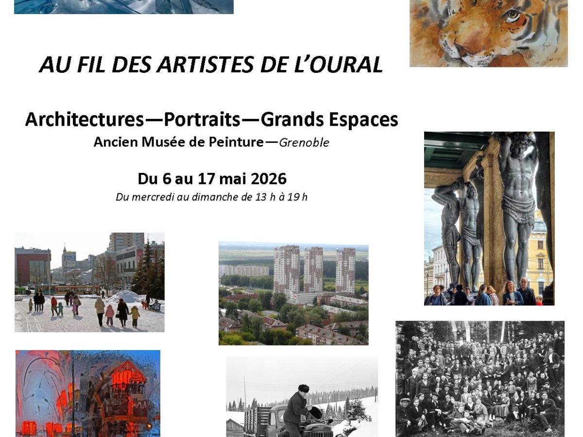 Exposition &laquo;&nbsp;Au fil des artistes de l&rsquo;Oural&nbsp;&raquo;