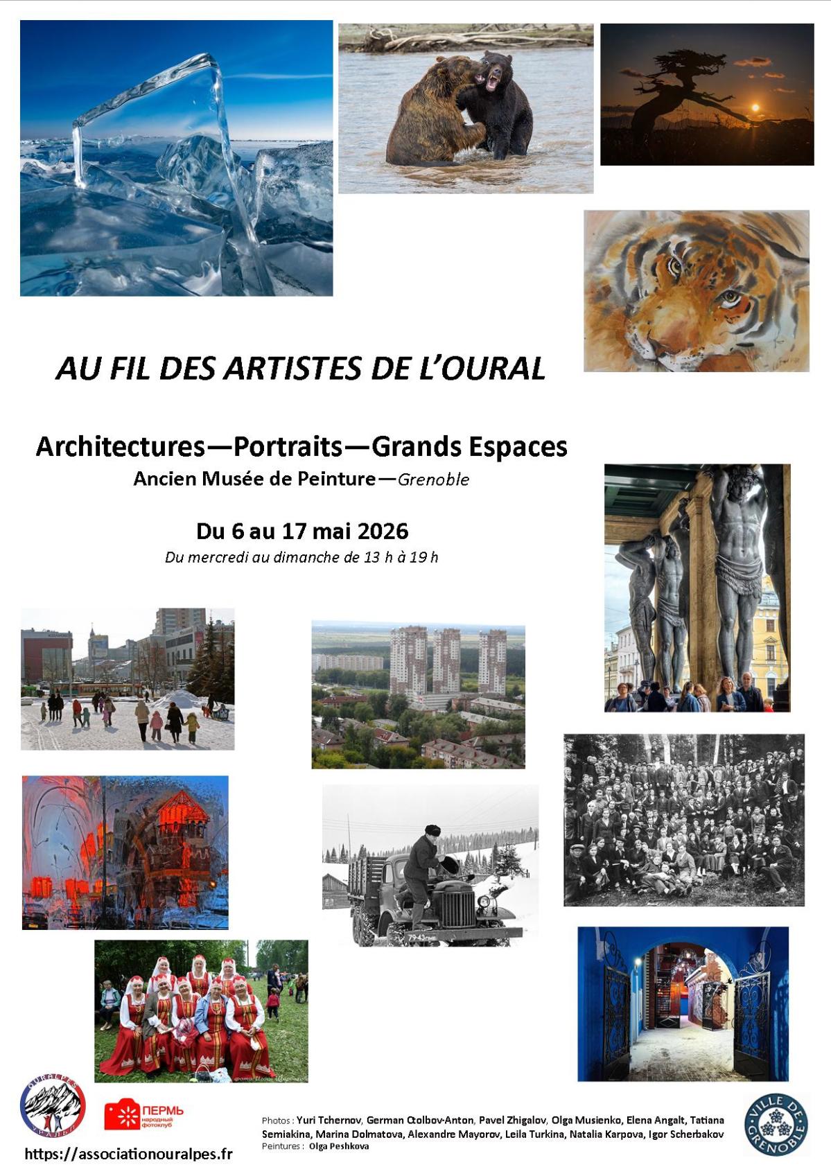 Exposition &laquo;&nbsp;Au fil des artistes de l&rsquo;Oural&nbsp;&raquo;